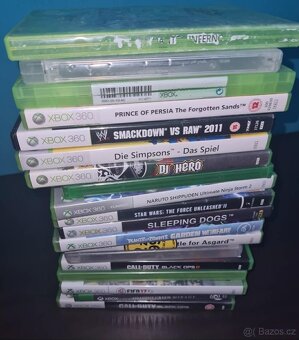 Xbox 360 slim, 80 her na CD. - 2