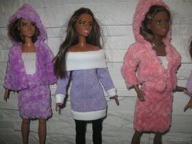 moderní zimní komplety na Barbie - 2