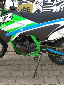 Pitbike Thunder 250cc 21/18 zelená, možnost splátek - 2