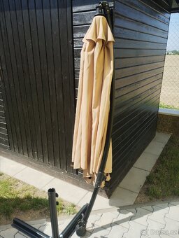 Slunečník béžový Bonami - 2