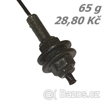 Rybářská krmítka průběžná Sendvič válec 85-105 g Sleva 20% - 2