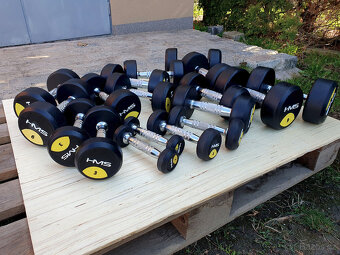 Jednoruční činky sada - 90kg PROFI - 2