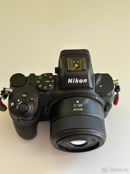 Prodám Nikon Z5 + objektiv Nikkor Z 40 mm f/2 - 2