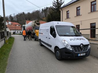 Čerpání betonu - 2