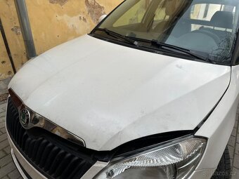 Škoda Fabia 2 II Roomster díly facelift, kapota 06-10 - 2