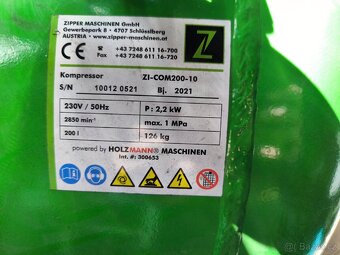 Prodám kompresor Zipper 200 l - 2