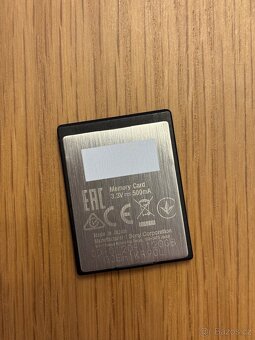 XQD karta Sony G Series 120 GB – zápis 440 MB/s - 2