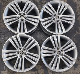 Alu kola/elektrony Škoda SIRIUS 5x100 r18 - 2