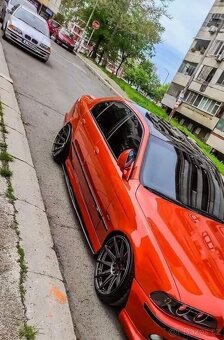 Podprahove lišty pro BMW E39 - Černý Lesk - 2