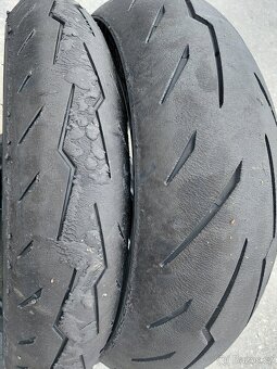 Pneumatiky krásná sada Pirelli Diablo Rosso IV 120 + 190/55- - 2