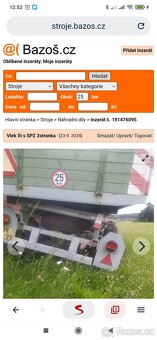 Díly vlek 5t - 2