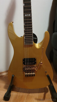 Zánovní kytara ESP LTD M-1 '87 Metallic Gold - 2