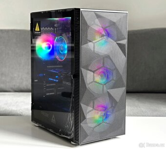 Herní PC AM5 Ryzen 5 8400F, RTX 3060 12GB, RAM 32GB, SSD 1TB - 2
