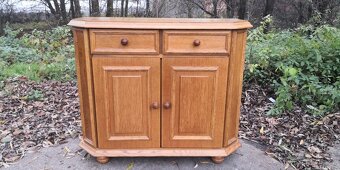 Rustikální masivní komoda - 2