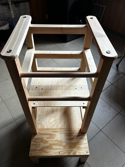 Dětská dřevěná učící věž - 2