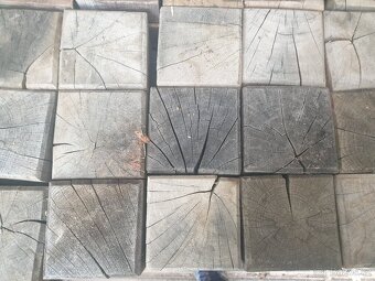 Dlažba dub špalíky 10x10x10 - 2