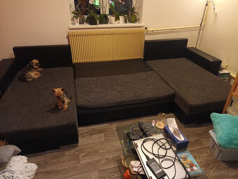 rozkládací sedací souprava do U - 2