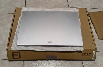 Acer Aspire Go 15 Pure Silver i3-N305, 8GB, 512GB,záruka rok - 2