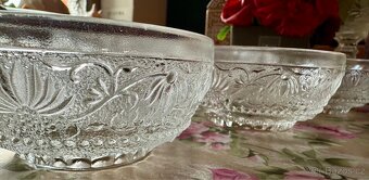 Cibulák sklo (od P.Pánka) retro Cechoslovakia  6+6+6 - 2