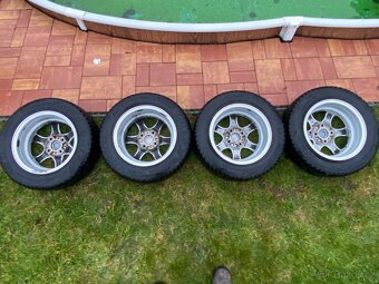 4 ks Alu kola + zimní pneu - 2