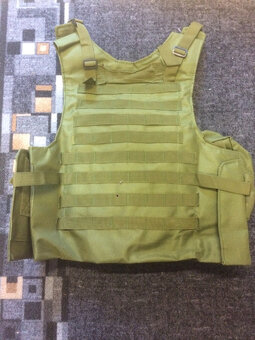 Taktická vesta - zelená - 2