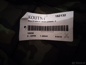 Vojenské kalhoty + blůza vz. 95 - 2