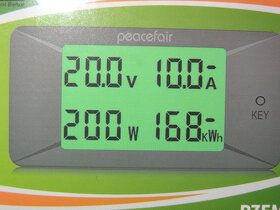 DC WattMetr elektromer pro FVE solarni panely elektrarny - 2