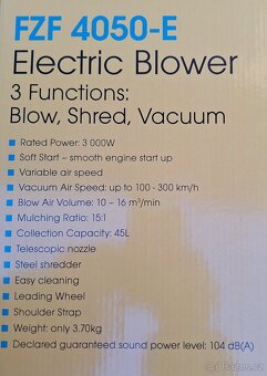 Zahradní vysavač / fukar - 2