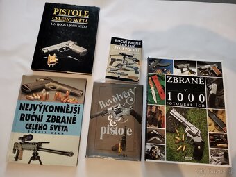 Zbraně, pistole, samopaly atd, knihy - 2