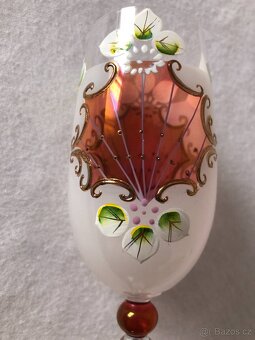 Malované skleničky - 2 kusy - 2