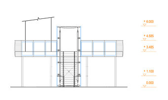 výstavní stánek, terasa, kavárna/prodejna v nákup centru - 2