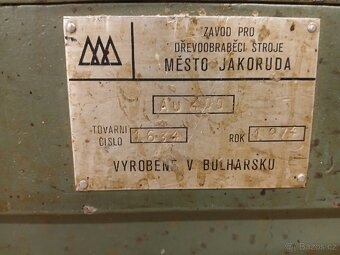Hoblovka-srovnávací frézka 40 cm - 2