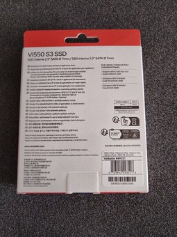 Nový,nerozbalený SSD Verbatim Vi550 S3 256 GB - 2