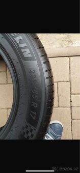 4x letní pneu Michellin 225/65r17 106v dot 19/22 (7,8 mm) - 2