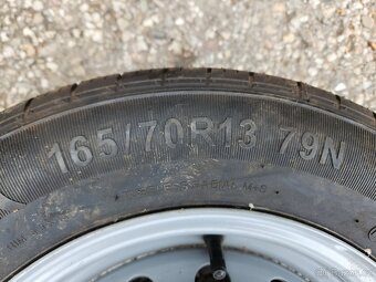 Sada 4 1/2Jx13H2 ET30 5 x 112 , pneu 165/70R13 79N - 2