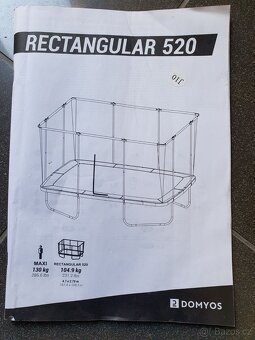 Trampolína Domyos rectangular 520 - 2