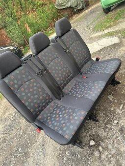 Mercedes vito w639 sedacky sedadla - 2