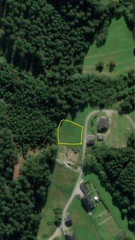 Stavební pozemek 1573 m² – Klokočov (Kysuce), u lesa - 2