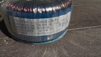 Transformátor toroidní JK-Eltra 230V/25V,16V 305VA - 2