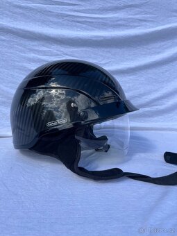 Moto přilba HD kabon, vel XS - 2