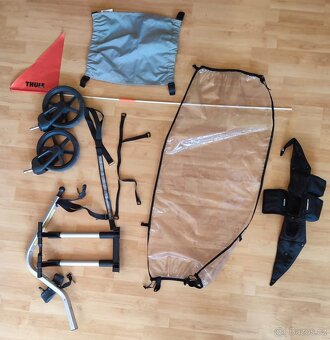 Thule Chariot - bike/ kočarkový/ bežecký set + doplňky - 2