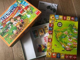 Stolní hra DINO - Cestujeme po hradech a zámcích - nová - 2