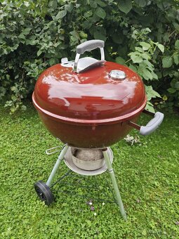 Gril Weber 47cm + nástavec se špízy - 2