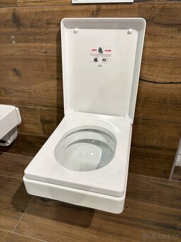 KERASAN set - závěsné wc, záv. bidet, bidet. + umyv. baterie - 2