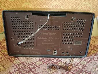 Apollo-Stereo 5761W Loewe-(Opta) Lampové radio - 2