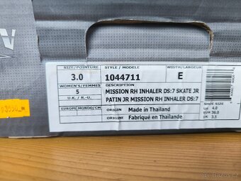 Kolečkové brusle inline hokej Mission - 2