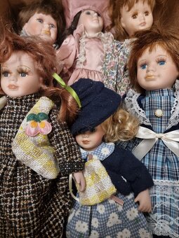 Retro sběratelské panenky 7ks - 2