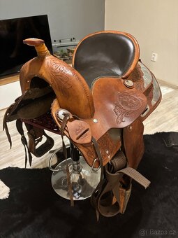 Westernové sedlo bezkostrové - 2