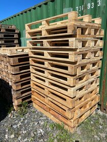 Drevene palety - velke mnozstvi, hodne druhu - 2