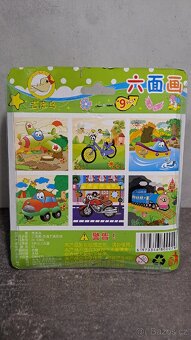 Dřevěné kostky s obrázky - 2